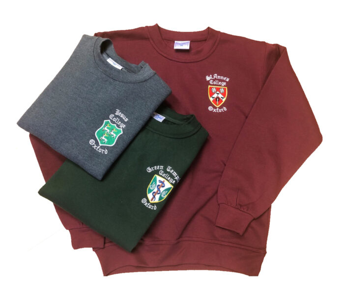 Oxford College Crew Neck Sweatshirt | The Varsity Shop