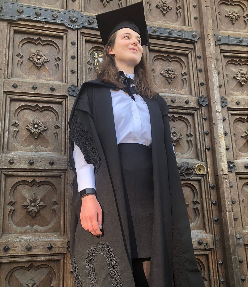 Masters University Academic graduation gown 