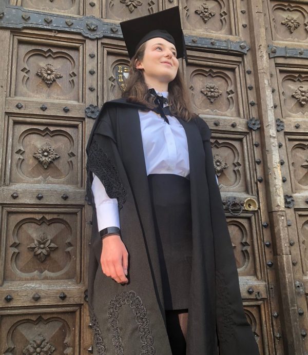 Oxford University Masters Lace Gown