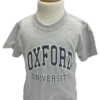 Oxford University Children's Printed T-Shirt Grey