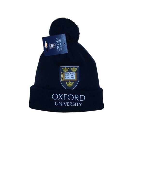 Oxford University Beanie Bobble Hat