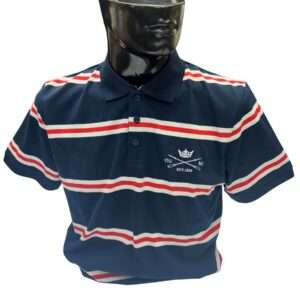 Men's OUBC Striped Polo Shirt