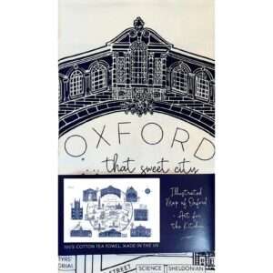 Oxford Mapped Teatowel