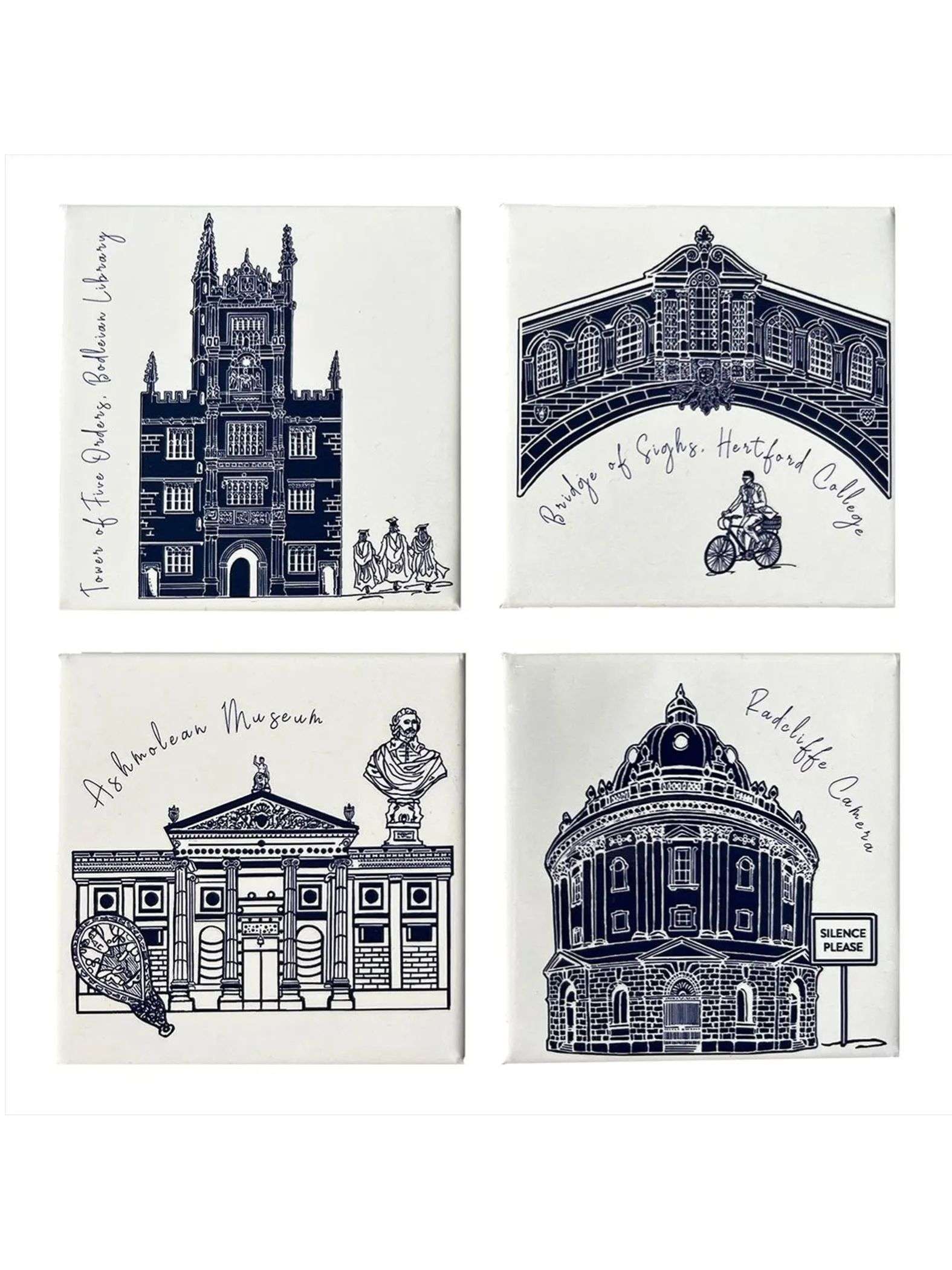 Oxford Mapped Fridge Magnet Oxford Mapped Fridge Magnet