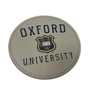 Oxford University round coaster