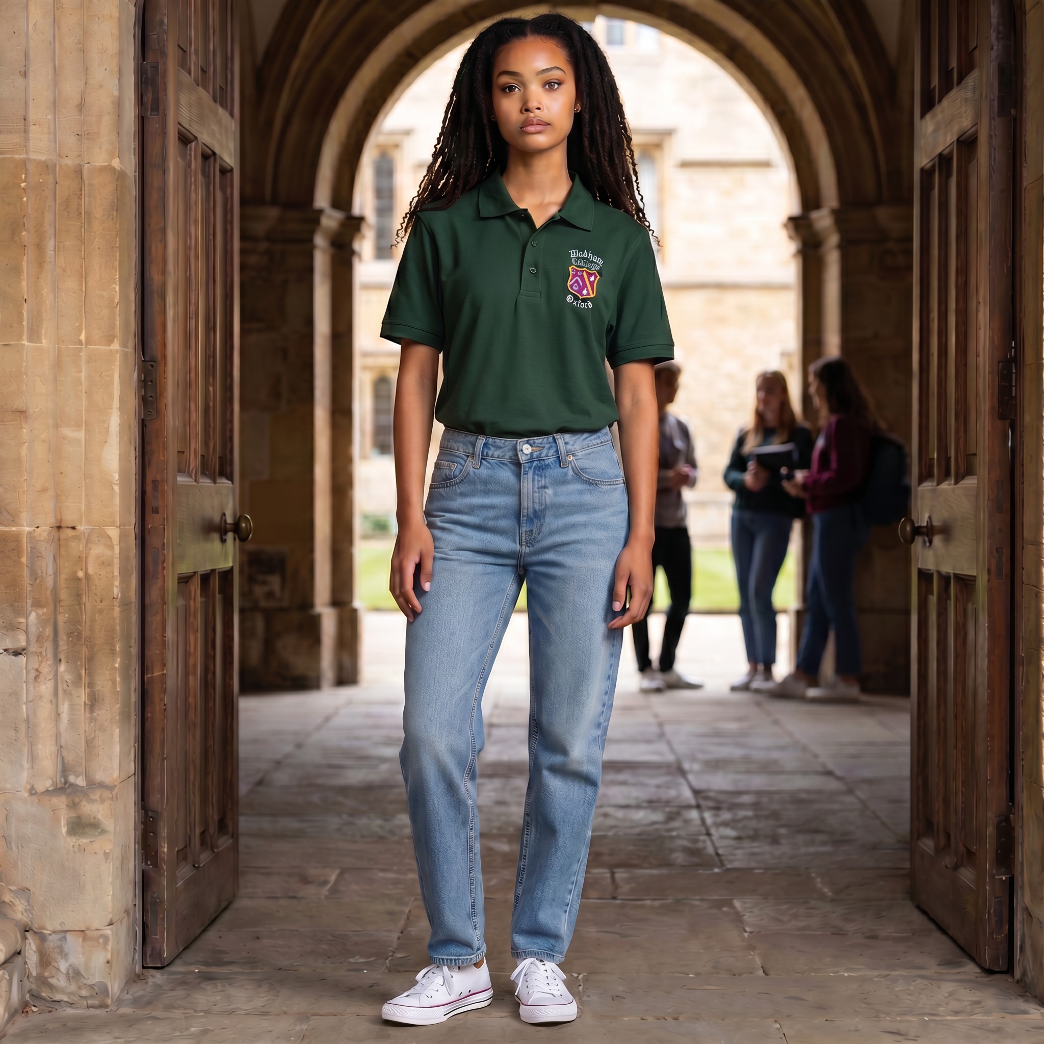 College Ladies Polo Shirts