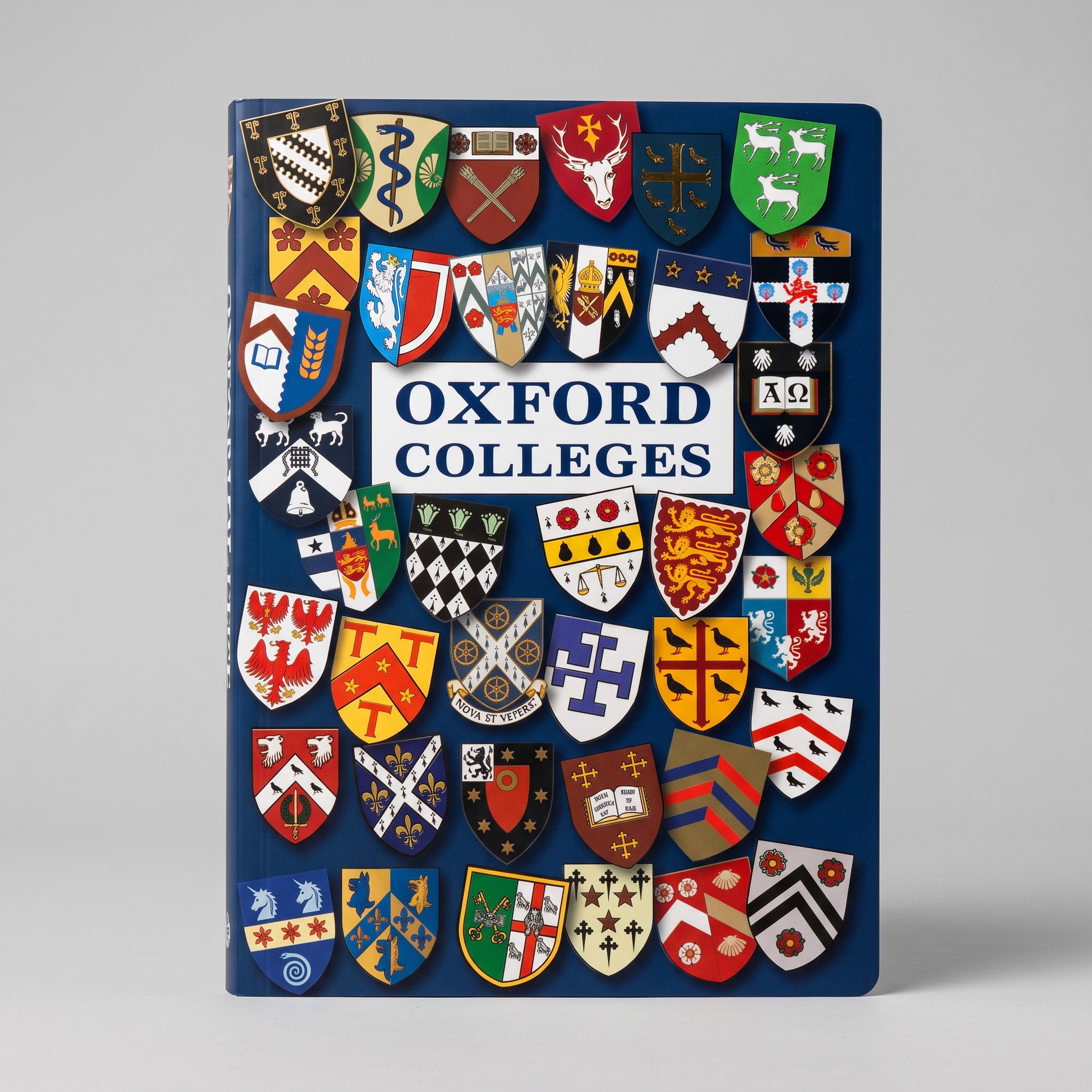Oxford University Multi Crest notepad